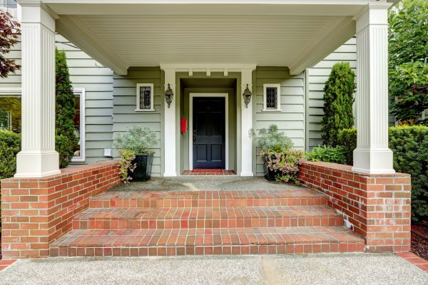 Front Porch Masonry Repair