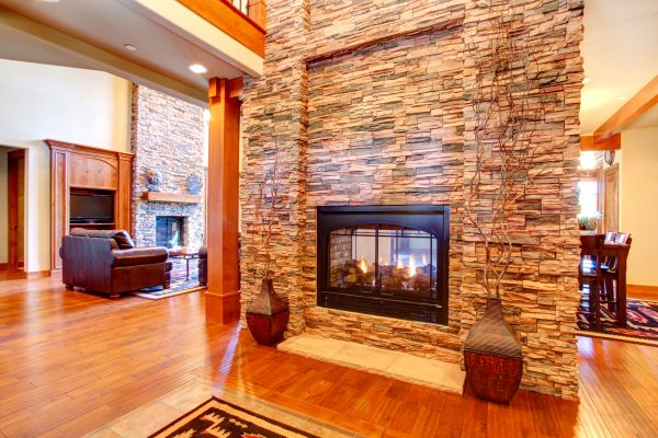 Stone Hearth Installation in Lady Lake