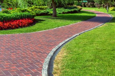 Elegant Brick Pathway